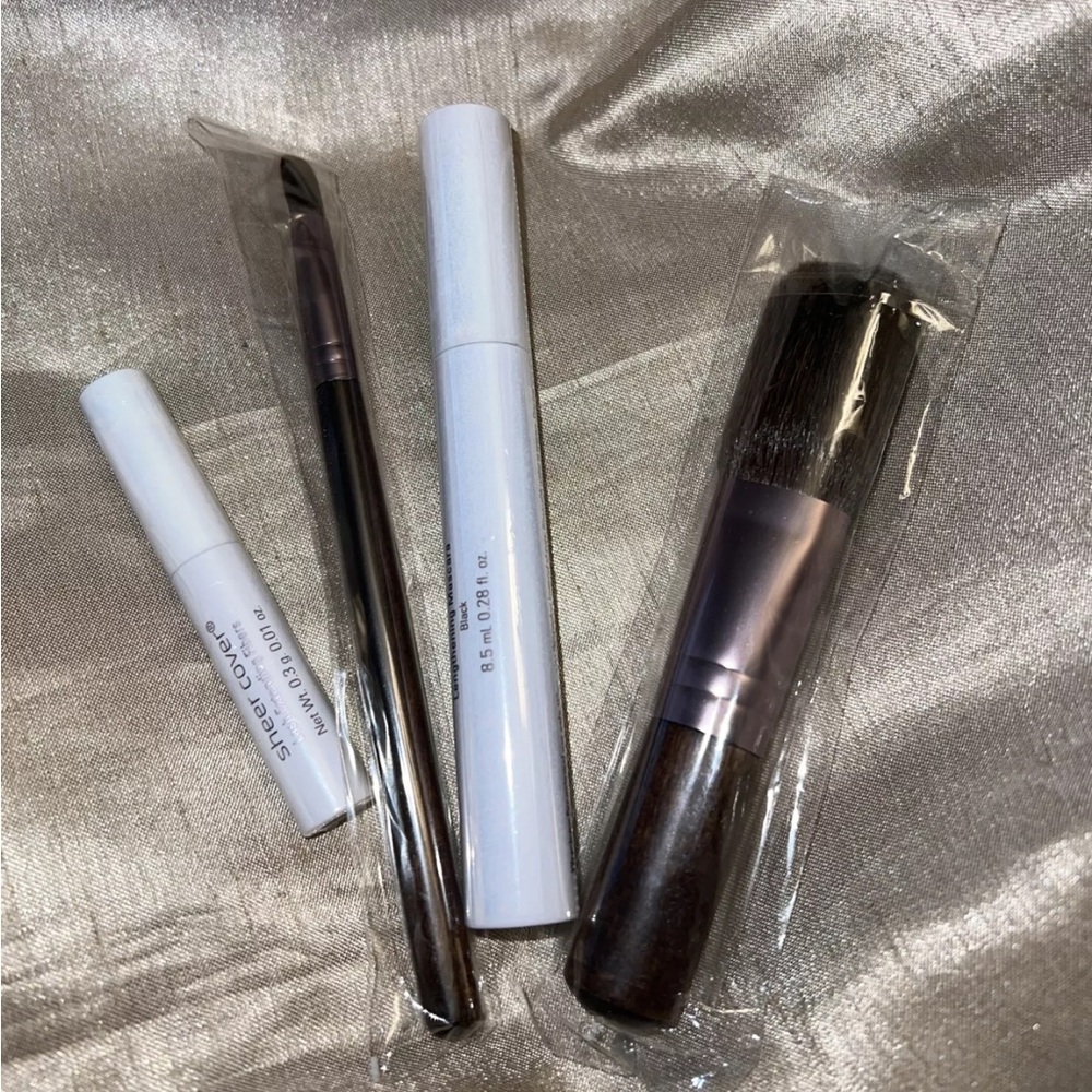 Sheer cover mascara brush Set
